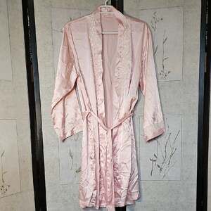 Light Pink Satin Robe for Intimates & Sleepwear